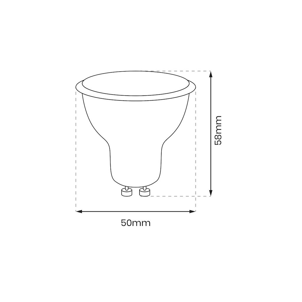 Led Bulb 6.5W Gu10 4000K