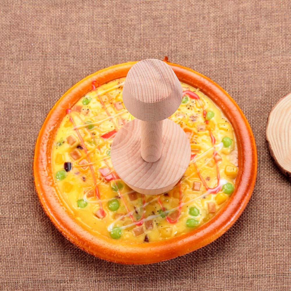 Кухонные принадлежности для выпечки Форма для яичных тарталеток Выталкиватель для выпечки Деревянный трамбовщик для яичных тарталеток Инструменты для тортов