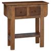 VidaXL Console Table Solid Reclaimed Wood 80 X 35 X 80 Cm