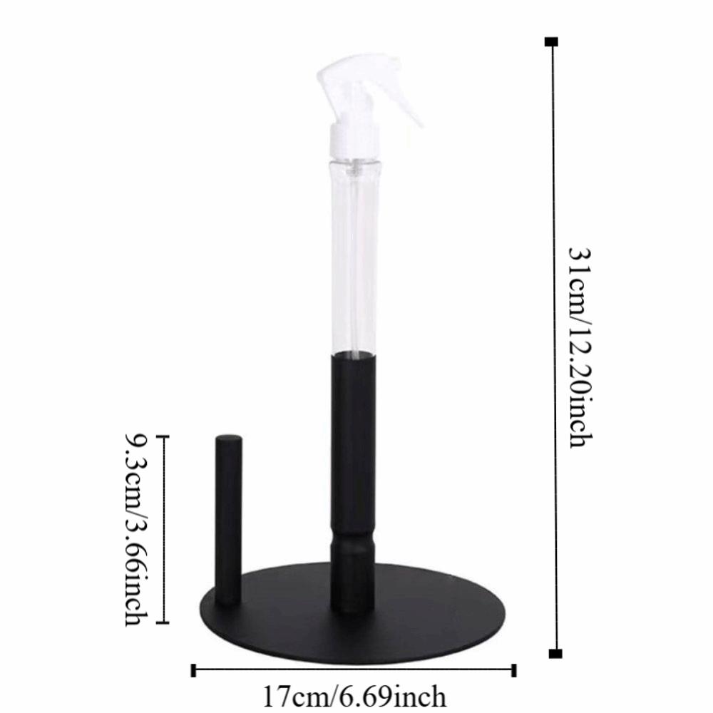 Countertop Design Paper Towel Holder with Spray Bottle Paper Towel Stand Holder Apartment