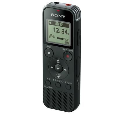 Sony IC Recorder USB 4 ГБ поддерживает запись в формате Linear PCM FM-радио тюнер Black B встроенный ICD-PX470F