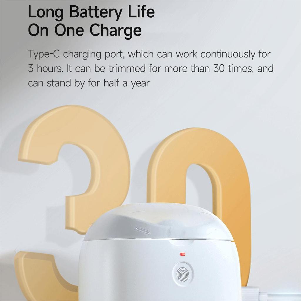 Xiaomi Seemagic электрическая автоматическая машинка для стрижки ногтей Pro с сенсорным запуском, инфракрасная защита, светодиодный триммер, инструменты с режущей головкой