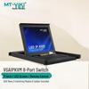 MT-viki 8-портовый VGA KVM-переключатель с 17-дюймовой LED-консолью