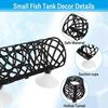 Hide Decoration Betta Fish Tunnel Tube Fighting Fish Resting Tunnel  Aquarium Accessories