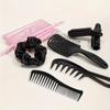 Hairdressing Comb Set, High Skull Artifact, Generous Hollow Comb Set, Exquisite Packaging 7-piece Set