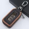 Universal Leather Car Key Pouch for Men & Women - Protective Remote Case for Volkswagen, Toyota, Hyundai, Honda