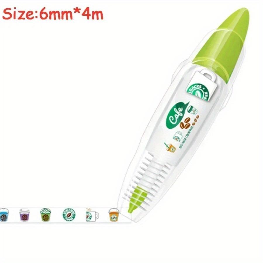 Kawaii корректирующий пояс Kawaii аксессуары для девочек, декоративные наклейки для рук, маркерная ручка, школьные канцелярские принадлежности, офисные принадлежности