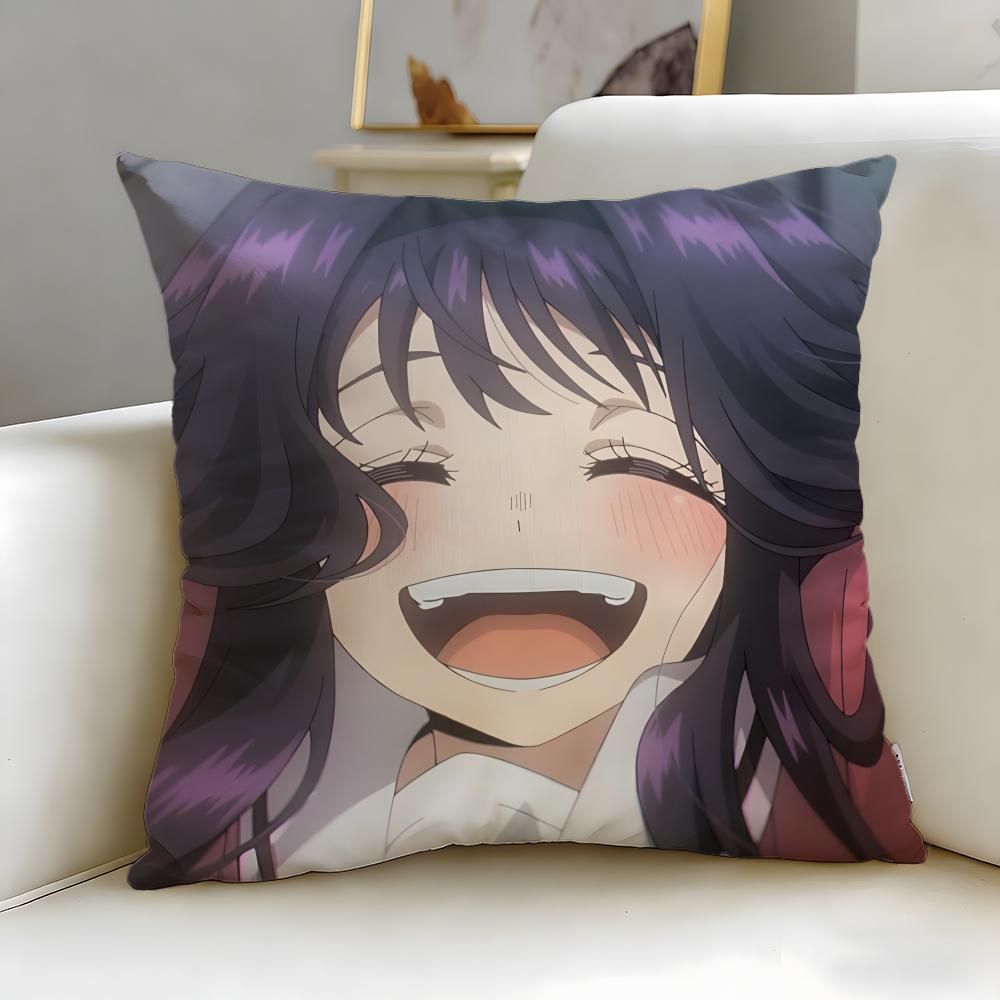 Популярный аниме-персонаж Каоруко Вагури Наволочка Мягкая и Легко стирающаяся – Универсальная для Дивана, Кровати, Путешествий и Офиса