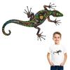 Cartoon Gecko Sticker On Clothes Heat Transfer Hoodies Diy Parches Ropa T-Shirt Heat-Adhesive Clothing Patches Animal