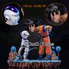 Аниме Фигурка Dragon Ball Z Гоку Против Фризы Фигурка Гоку ПВХ Фриза Коллекционная Модель Игрушки Подарки 13см/5.1дюйм