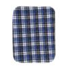 Resuable Adult Insert Liners Washable Thickening Elderly Cloth Nappy 3 Layers Diaper Blue Plaid