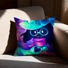 Deltarune Ralsei Игровая наволочка Наволочка против пылевых клещей Невидимая молния шелковистый короткий плюш Чехол для подушки дивана