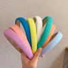 2CM Spring Summer Women Girls Headbands Sweet Candy Color Sponge Padded Hairbands for Ladies Daily Hair Hoop Accessories