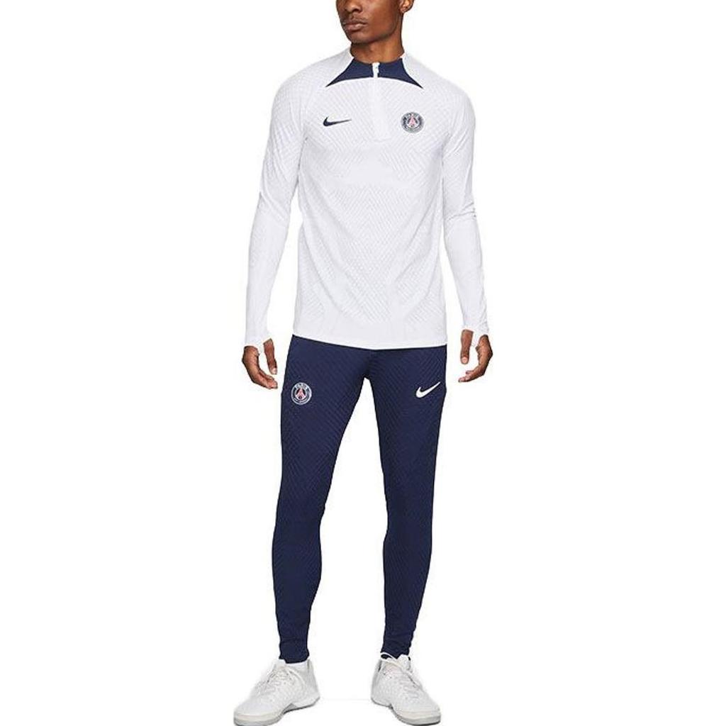 Nike Футбольная майка с длинным рукавом и полумолнией PSG ADV Player Edition 22-23, мужские футболки белого цвета DM2283-101