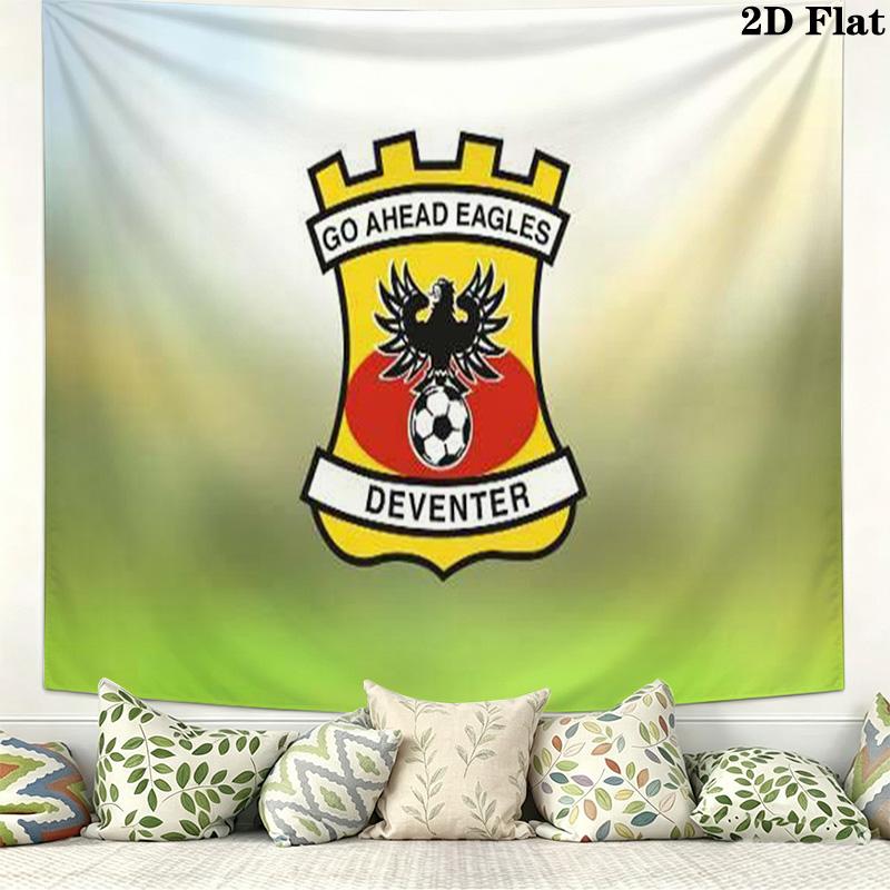 Go Ahead Eagles Wall Tapestry Aesthetic Wall Hanging Printed Fabric Blanket Decorative Tapestries for Bedroom Living Room Home Decor