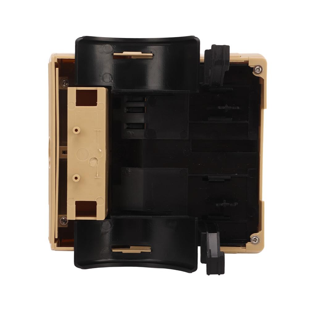 RC Car Head Assembly Plastic Realistic Khaki Remote Control Car Front Head for RC Off Road Vehicle