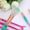 4pcs/set Soft Fiber Mermaid makeup brush Eye Shadow Brush Cosmetic Brush Kit  Women
