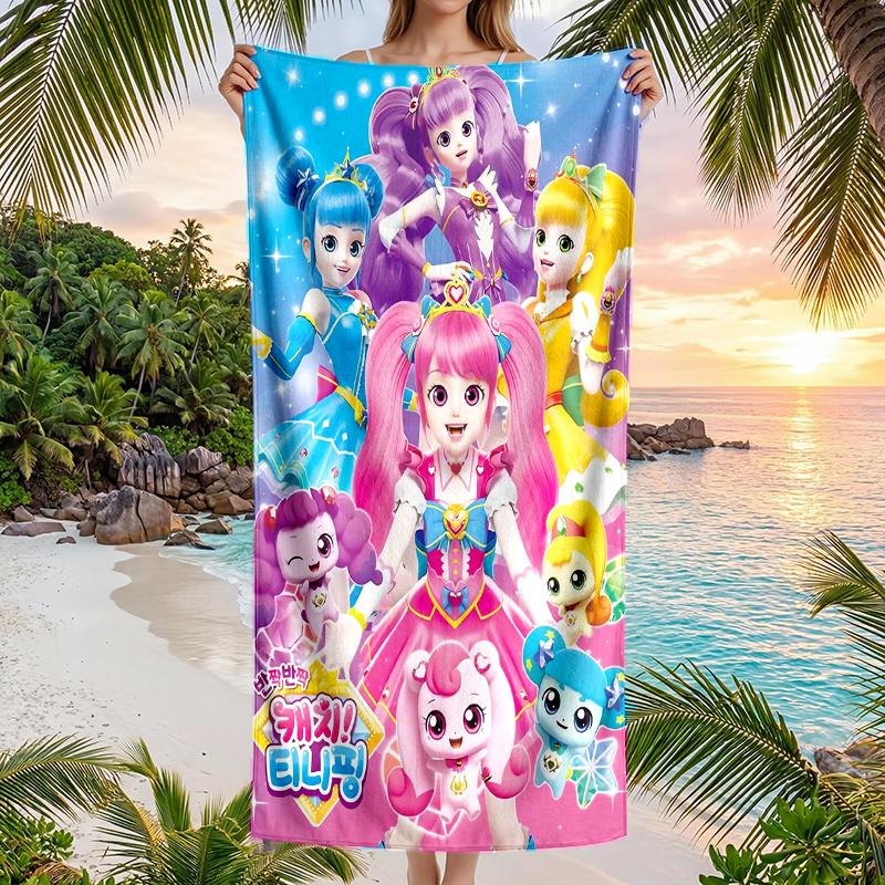 Magic Sweety Fashion Beach Towel: Ideal for Summer Adventures Soft, absorbent and quick drying suitable for swimming and bathing