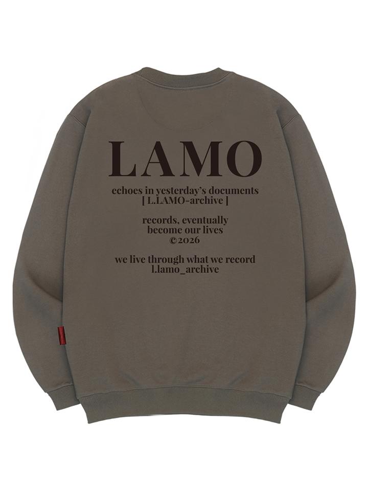 Худи Ellamo Lamo Archive Унисекс Большой Размер S~4XL (Тип Б)