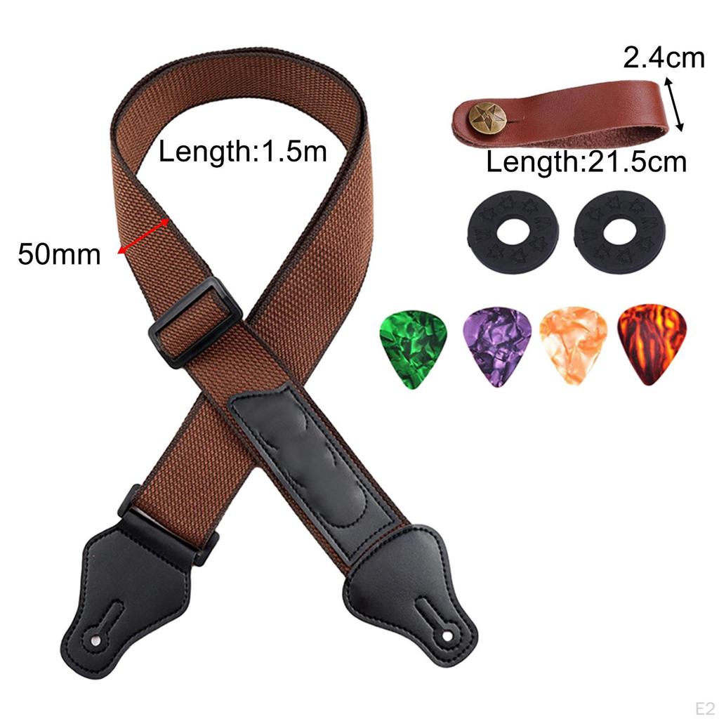 Ремень для электрогитары для акустической гитары для отдыха, удлиненный, профессиональный, мандолина