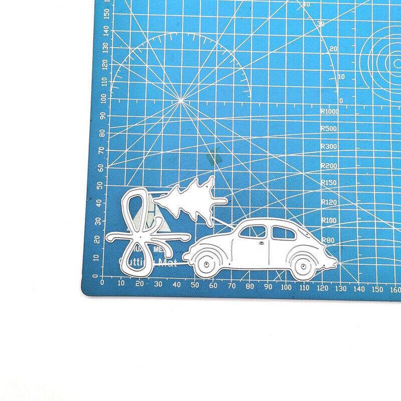 Дерево с бантом, автомобильные штампы, металлический трафарет, сделай сам, скрапбукинг, альбом, тиснение бумажной карты, ремесло, высечка, транспортное средство