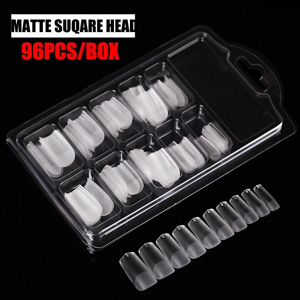 Acrylic Beauty Tools Full Cover Coffin Fake Nails Ballerina/Stiletto False Nail Tips Manicure