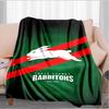 Nrl Rabbit Logo Design Blanket Suitable for Sofas, Beds, Offices, And Camping - Perfect Gift for Halloween Christmas