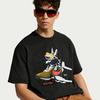 Nike Sportswear T Shirts Men's Black Crew Neck Moderate