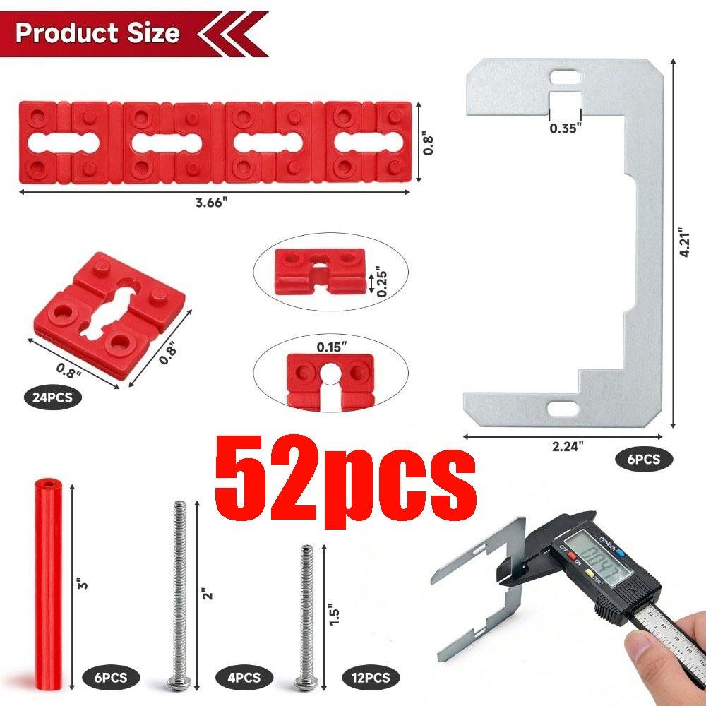 Adjustable Outlet Spacers (52/24/32/28/16/60)pcs/set Outlet Box Extender Loose Wall Switches
