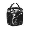Сумка-ланчбокс Sophie Cunningham Удобный ланч-бокс Детская сумка-холодильник для пикника на открытом воздухе Эстетичная водонепроницаемая термосумка-тоут Сумки