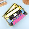 2Pcs 80S 90S Party Favor Boxes Large Cassette Player Party Treat Boxes Boom Cassette Tape Hip Hop Decor For Retro 1980S 1990S Th