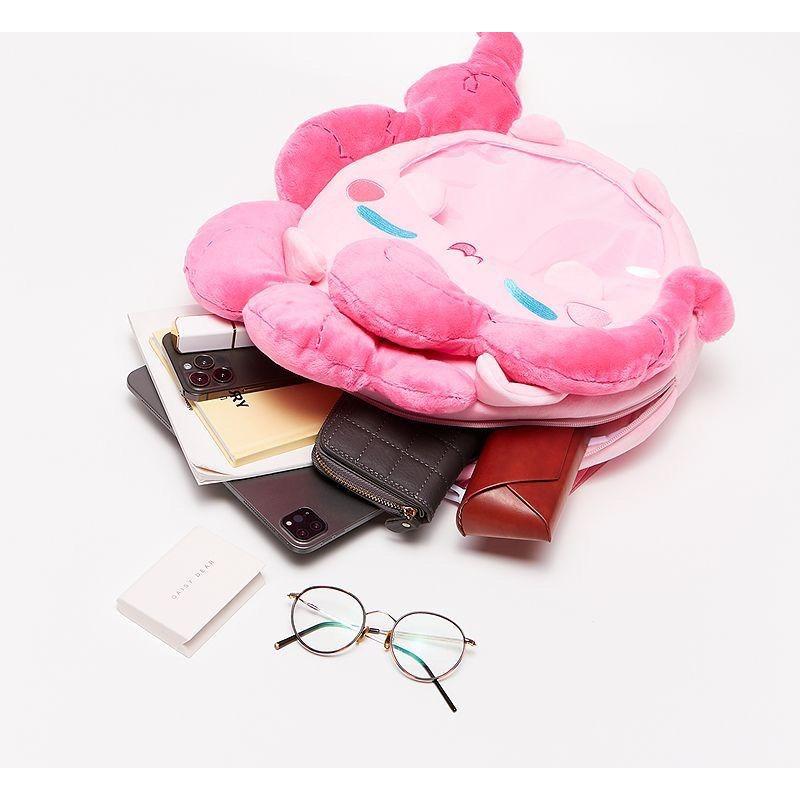 Anime New My Little Pony Pinkie Pie Rourou Twilight Sparkle Cartoon Girls Two Dimension Cute Plush Backpack
