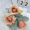 No Iptheme Faux Rose Decorative Wall Piece For Wedding Photography Home Styling