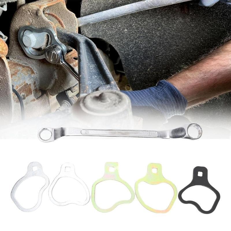 Complete 41620 Cambers Adjustment Includes 5 Adjustable Holders Double Size Extended Wrench For Suspension Maintenance