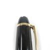 Great MONTBLANC fountain pen Meisterstck Classic Cap type Black gold 14K mens Used