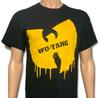 Wu Tang Clan Трафаретный Логотип Бренд Новый Официально Лицензированная Рубашка Унисекс Футболка