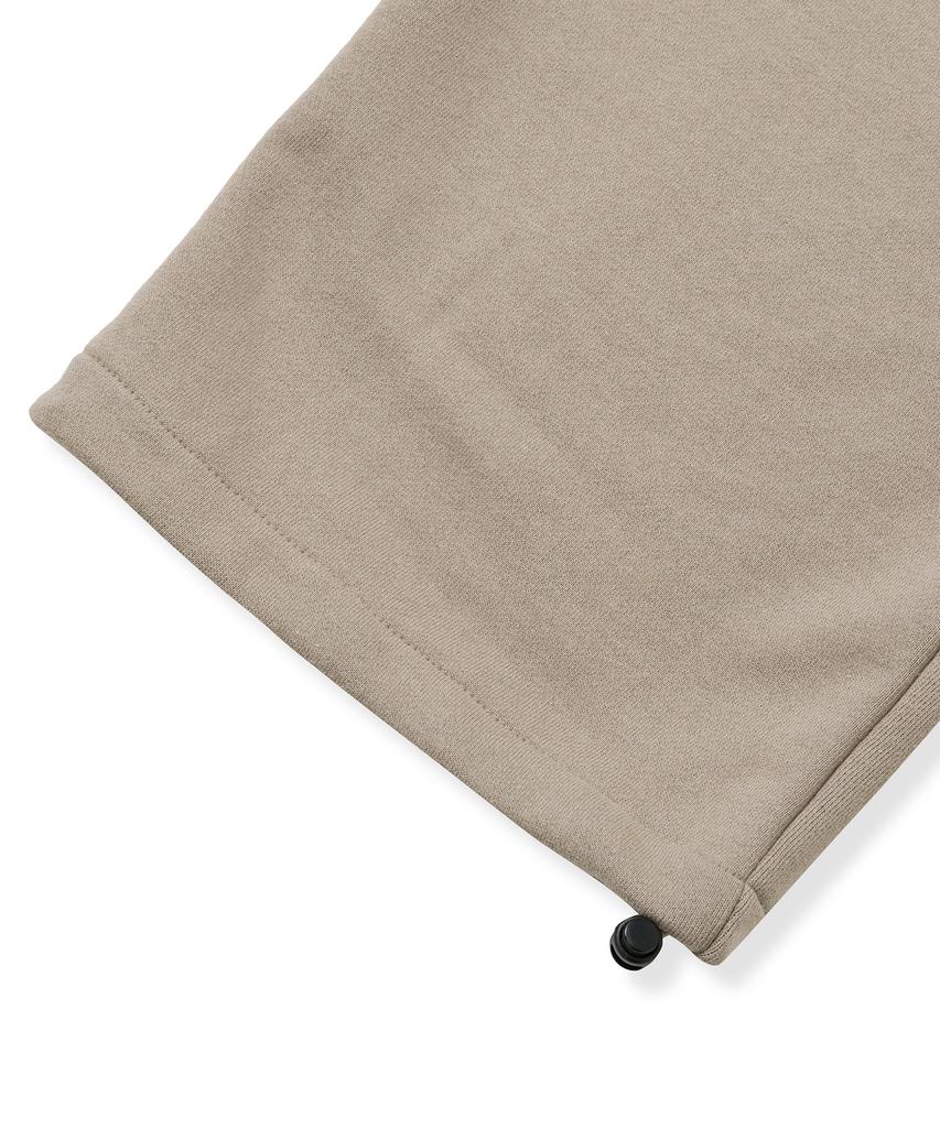 BROWNBREATH Tag Sweat Pants - Beige