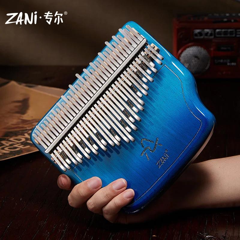 Деревянное thumb piano 34-тональное Йога Медитация Калимба Звуковая терапия Упражнения для начинающих Творческий праздничный подарок Исцеляющие Музыкальные клавишные инструменты
