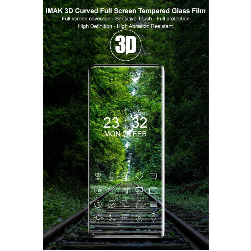 Для Vivo S20 Pro 5G Glass IMAK 3D изогнутая полноэкранная закаленная стеклянная пленка