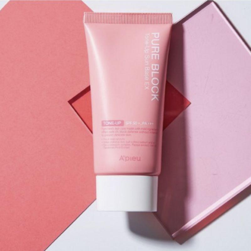 A’PIEU Pure Block Tone-Up Sun Base EX SPF50+ PA+++ 50 мл