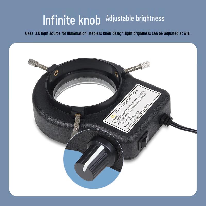 AOSVI Industrial LED Ring Light for Stereo Microscopes