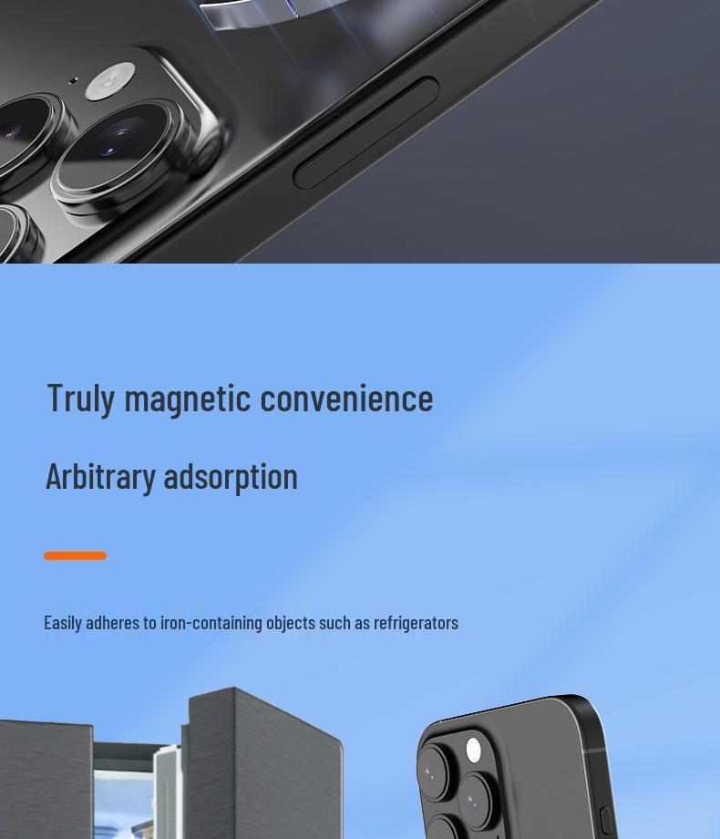 Foldable Magnetic Phone Holder Ring - Strong Grip for Hands-Free Use