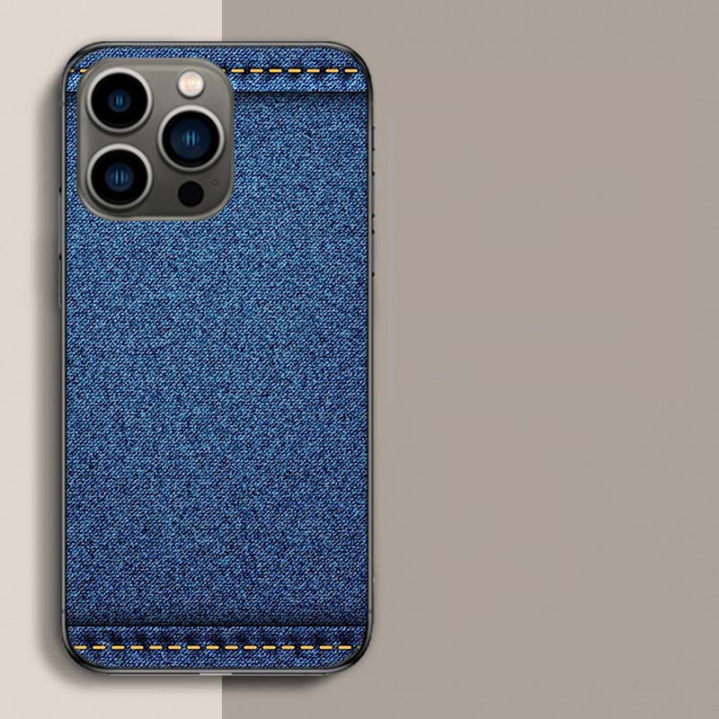 Стильный Чехол для Телефона в Стиле Джинсы Для Iphone 17 Air 15 Pro 14 Plus 16 Pro Max 17E 16E 12 13 Mini 11 Чехол Милые Fundas
