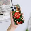 Чехлы для телефонов Ae113 Merry Christmas art Santa design art из гальванизированного стекла для Samsung S25 Ultra iPhone16 Xiaomi Redmi Lens Full Protection Back Cover