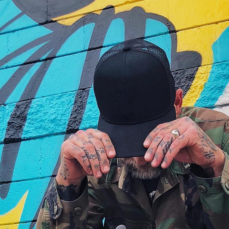 Кепка унисекс в сетку, повседневная однотонная хлопковая сетчатая бейсболка, регулируемые летние крутые шапки для женщин и мужчин, кепка дальнобойщика в стиле хип-хоп