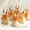 Elegant Wedding Candy Bag: High-Quality Portable Gift Bag for Souvenirs