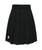 Mackie Pleated Elastic Skirt Black