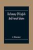 Книга Dictionary Of English And French Idioms Illustrating By Phrases And Examples Th by J. Roemer - Paperback