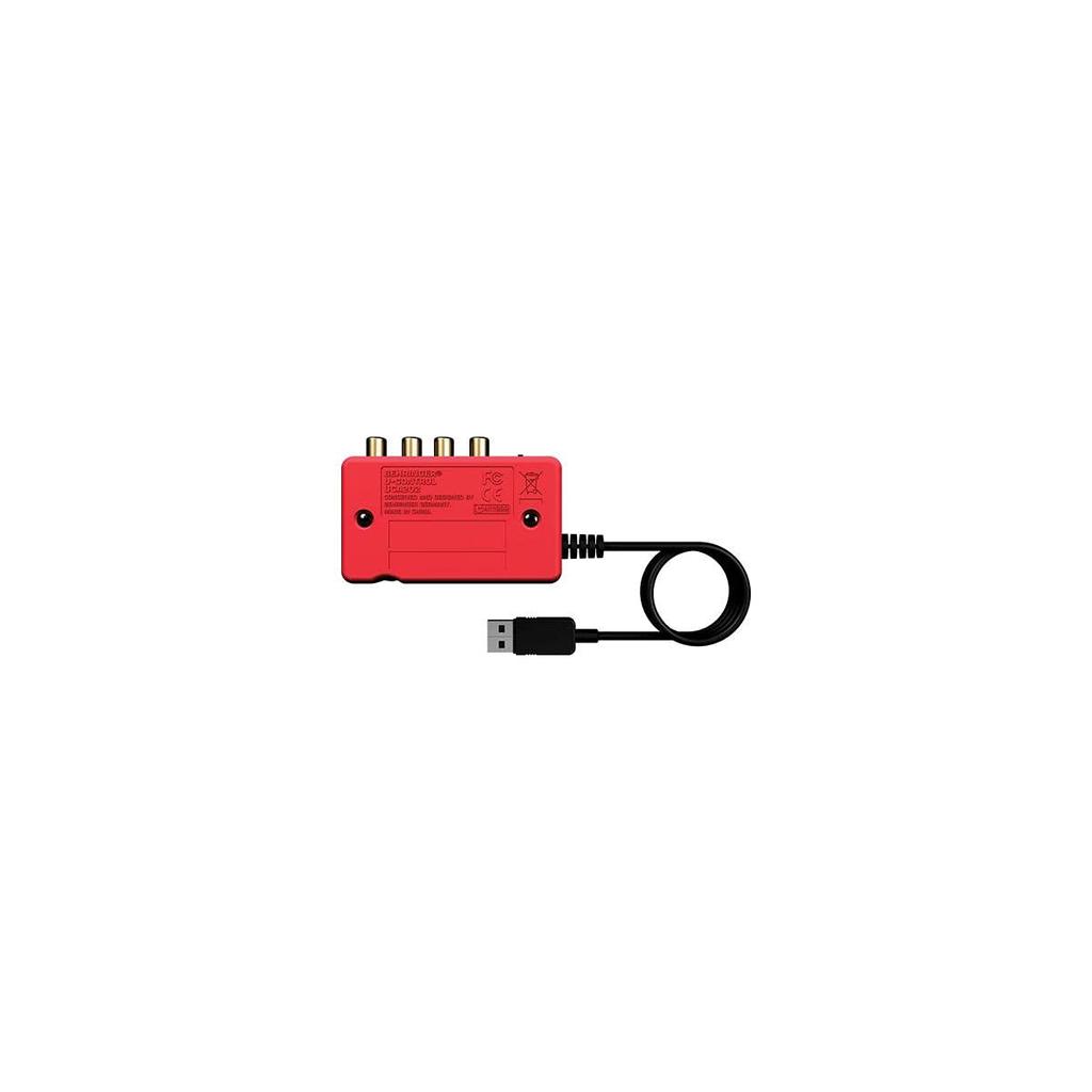 Behringer 2 входа 2 выхода USB аудио интерфейс с цифровым выходом UCA222 Красный U-CONTROL