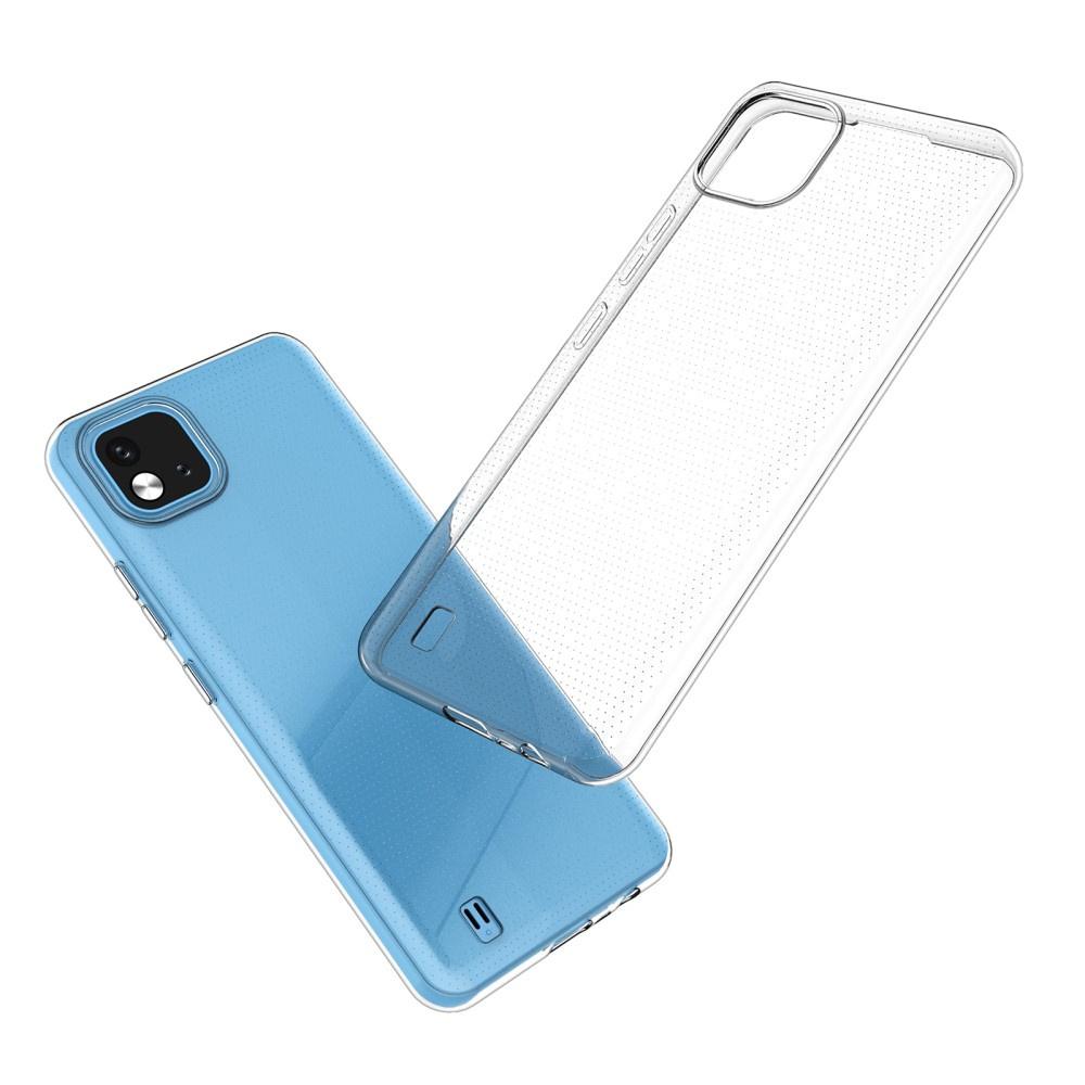Thin case for Realme C11 2021, Slim, transparent